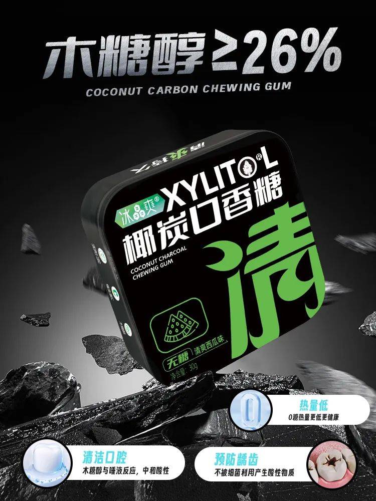 正掀起糖果界“黑科技”风暴打破常规！这款黑黑的口香糖(图4)